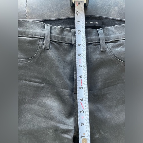 J brand x Halpern special edition Maria black fringe stellar jeans, size 27. - Picture 12 of 16